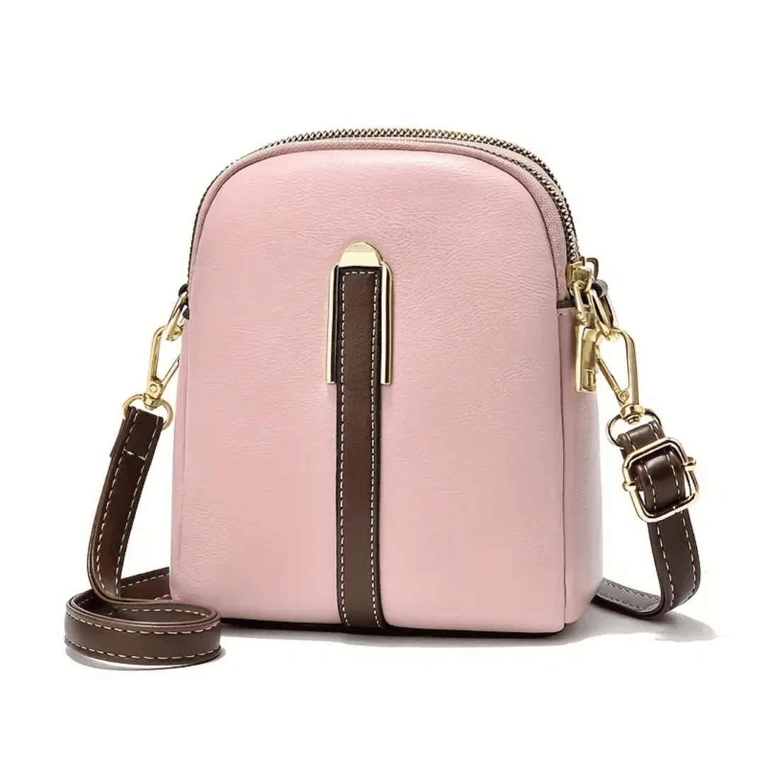 Bolsa de Ombro Fendy Original: Feita em Couro Bolsa Ombro MRL-172 Miralleve