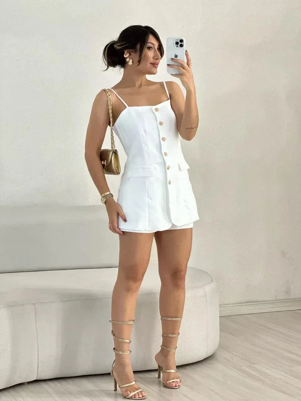 Conjunto Merliah Conjunto Merliah MRL-177 Miralleve Branco PP 