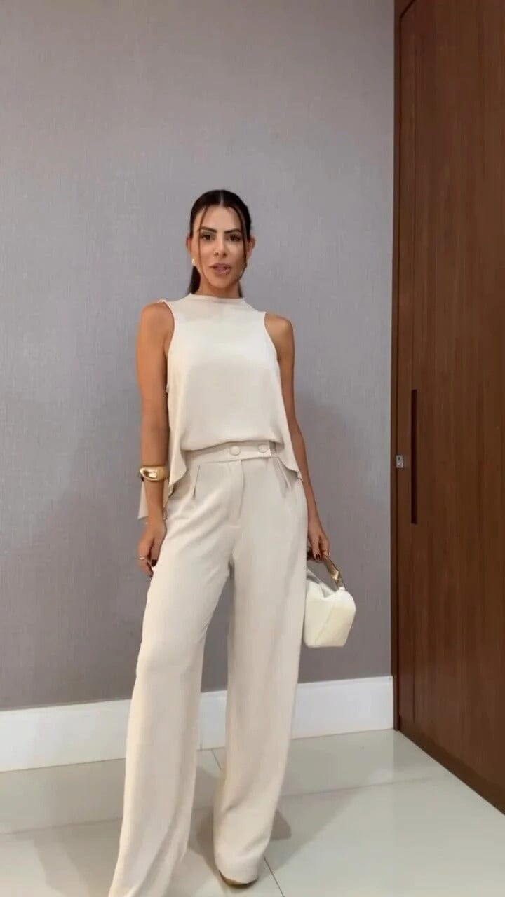 Conjunto Minimalista – Elegância e Conforto para um Estilo Sofisticado [COMPRE 1 LEVE 2] Conjunto Minimalista MRL-032 Miralleve 