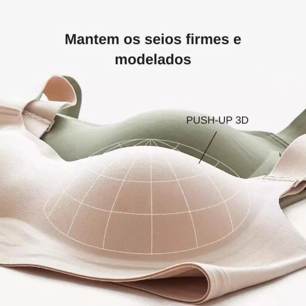 Sutiã Premium Reforçado - Sustentação e conforto (Leve 2 & Pague 1) Sutiã Premium MRL-044 Miralleve 