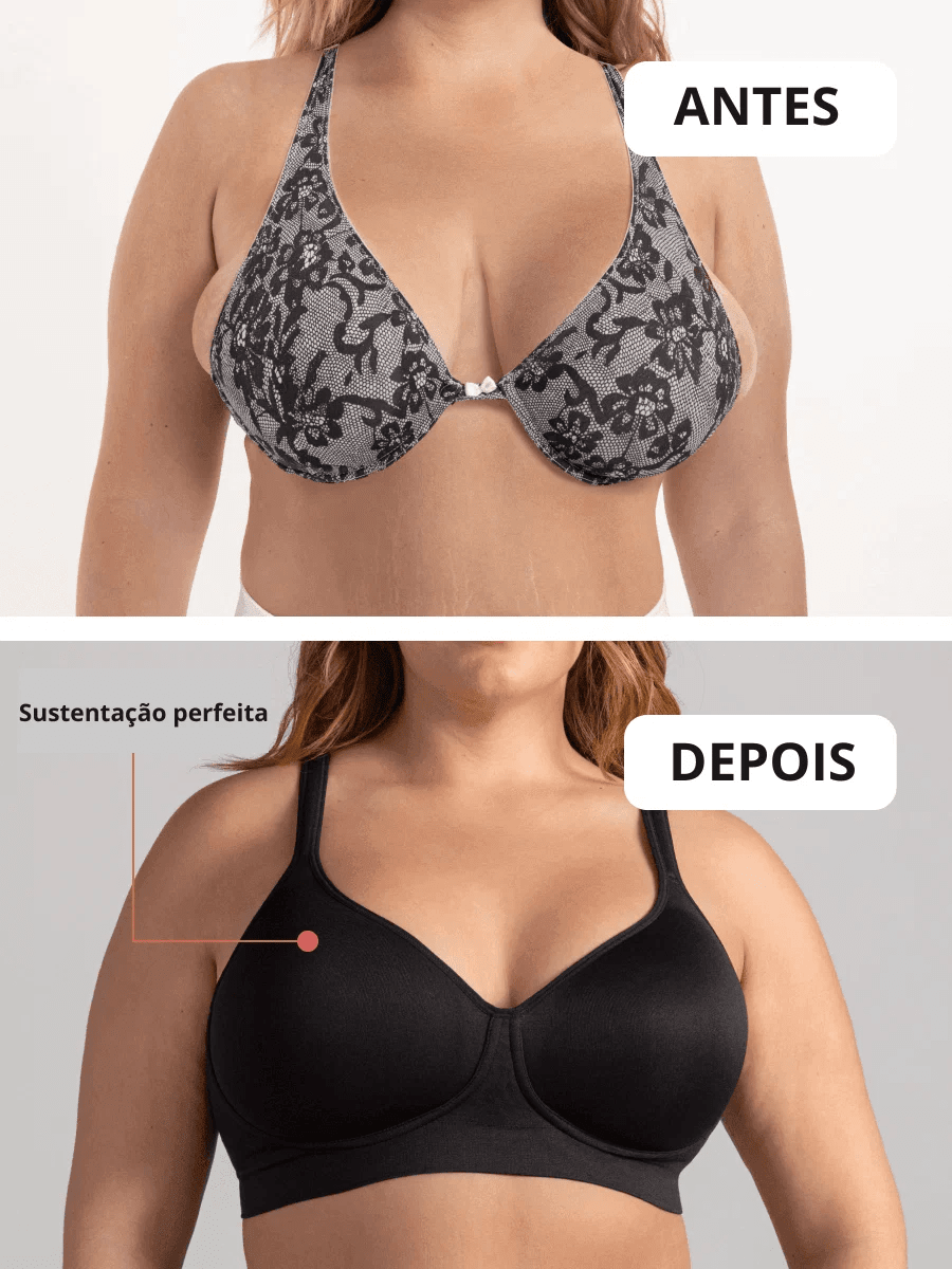 Sutiã Modelador Libelle (Compre 1 Leve 3) Sutiã Modelador MRL-045 Miralleve 