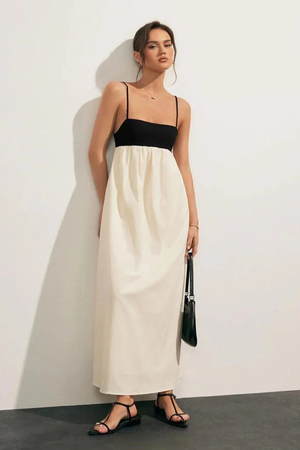 Vestido Longo em Linho Emily Vestido Longo MRL-154 Miralleve 