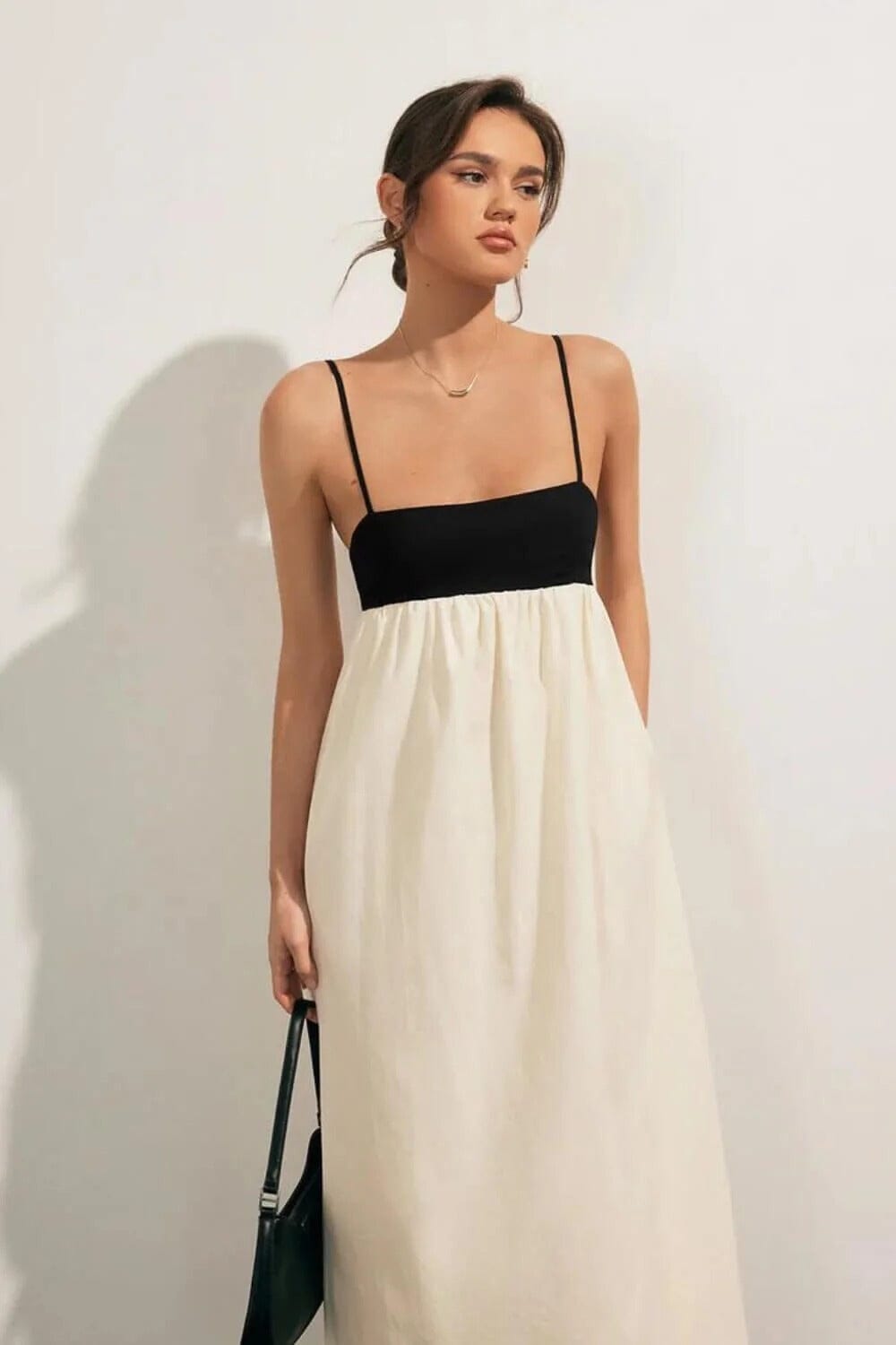 Vestido Longo em Linho Emily Vestido Longo MRL-154 Miralleve 