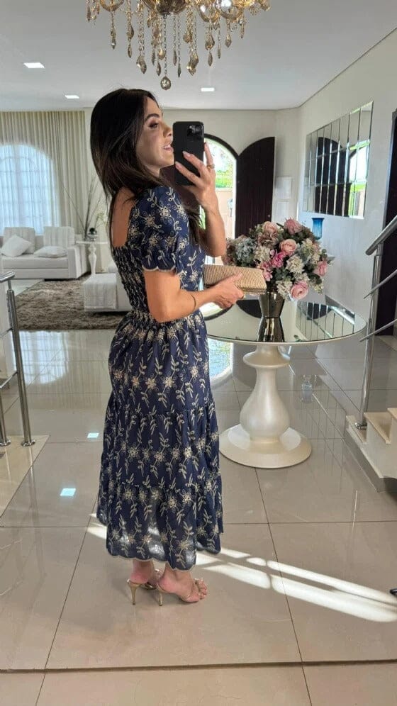 Vestido Marize Estampado Vestido Marize MRL-165 Miralleve 