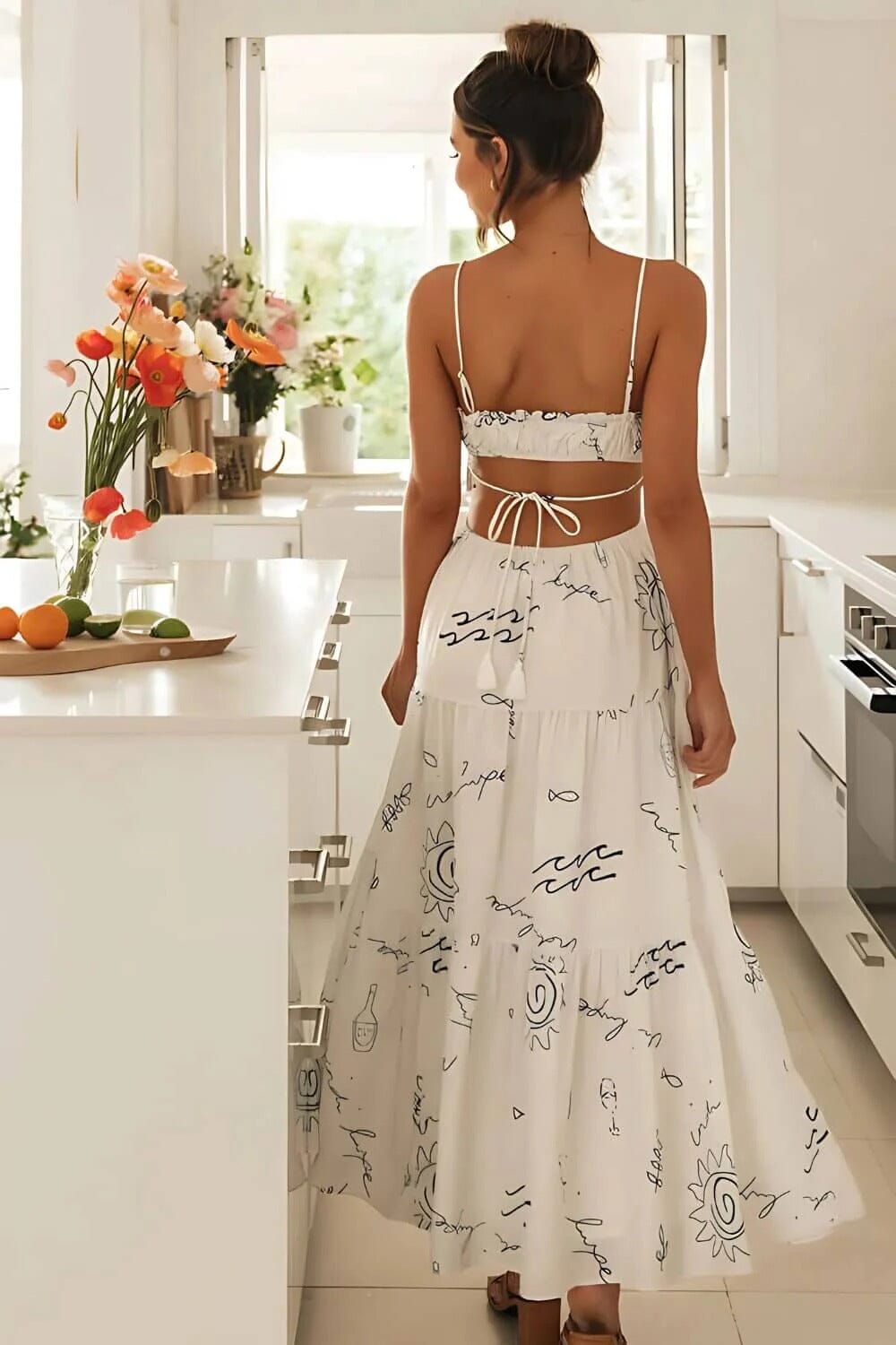 Vestido Midi Sia Vestido Midi MRL-151 Miralleve 